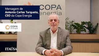 Panorama Itaúsa 2022  Carlos Turqueto CEO da Copa Energia destaca compromisso ESG da companhia [upl. by Nakhsa]