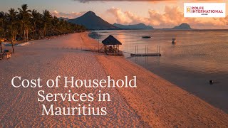 Cost of Household Services in Mauritius [upl. by Enenej822]