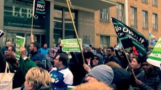 Delegates rally in support of OPSEU members at the LCBO [upl. by Cicero]