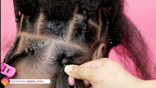 How to Part Large Sized Box Braids  HUGE NEWS😮😀 [upl. by Sergent]