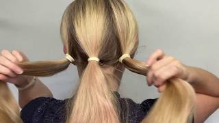 EASY UPDO FOR THICK HAIR  THICK HAIR HACKS [upl. by Trebbor473]