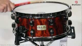 Tama SLP Snaredrum GBubinga LGB146NQB [upl. by Namurt]