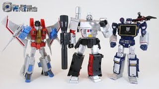 MakeToys MTRM08 Despotron  Masterpiece Megatron Review [upl. by Sarnoff]