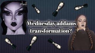 Wednesday addams Doll transformation [upl. by Enelrak]