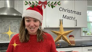 Christmas Math Bringing Some Festive Spirit into Your Homeschool Program [upl. by Sesiom]