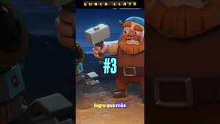 TOP 3 COSAS SATISFACTORIAS de CLASH OF CLANS [upl. by Esiuqcaj]