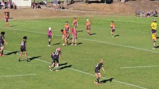 Helensvale Hornets U12 vs Southern Suburbs Toowoomba U12 Game 6 [upl. by Jeroma]