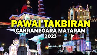 PAWAI TAKBIRAN IDUL FITRI 20231444H CAKRANEGARA MATARAM NTB [upl. by Benco]