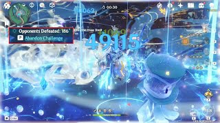 Neuvillette vs 186 Vishaps SPIN TO WIN [upl. by Carmelle595]