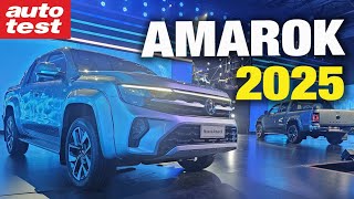 VW AMAROK 2025 qué trae qué cambia y PRECIOS 🔥 [upl. by Bartolemo38]