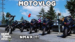 MOTOVLOG DI GTA 5  GTA 5 ROLEPLAY [upl. by Cung]