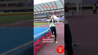 High jump powerspeedstrengthtraining gymsprint viral [upl. by Honig14]