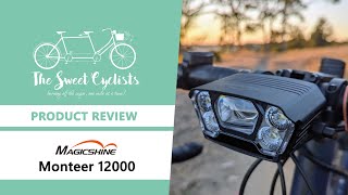 12000 lumens with a beam cutoff Magicshine Monteer 12000 MTB Bike Headlight Review  feat Remote [upl. by Yttig219]