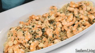 Shrimp Scampi A Quick amp Easy Recipe for Pasta Night  Southern Living [upl. by Jaqitsch]