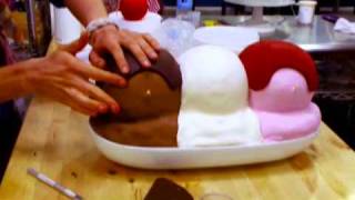 Banana Split Cake  Food Network [upl. by Towland783]