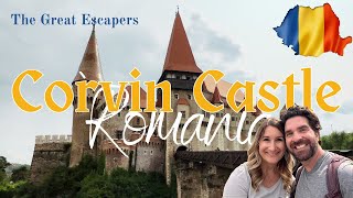 The HAUNTED CORVIN CASTLE Transylvania Romania 2023 🇷🇴 [upl. by Htrow512]