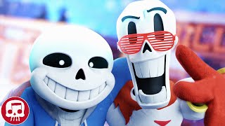 Sans and Papyrus Song Remastered  An Undertale Rap by JT Music quotTo The Bonequot [upl. by Buskirk]