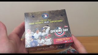 2018 Topps Opening Day Hobby box break [upl. by Yvon498]