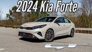 The 2024 Kia Forte GT Big Fun Small Price [upl. by Kcirddot]