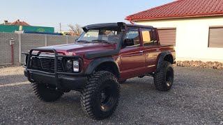 NICEST🏆 NISSAN PATROL Y60 LWB PICKUP  💥1995 DRIVING AROUND 37 INCH TYRES 2022 ‼️ REVIEW🤳🏻😍 [upl. by Mandelbaum]