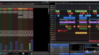 Tracktion Waveform 9 WIP dual screen mode [upl. by Frear]