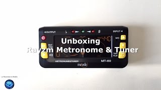 Rayzm Metronome amp Tuner  Unboxing [upl. by Bonita]