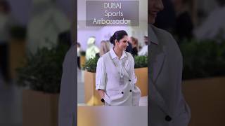 Shorts Dubai Sports Ambassador 🔥youtubeshorts saniamirza ytshort viralnews [upl. by Dyoll]