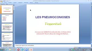 21Les pneumoconiose Dr Djilali EPH Rouiba  Pneumo [upl. by Zilef]