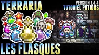 Les Flasques de Mêlée  Tutoriel Potions Terraria [upl. by Maloy10]