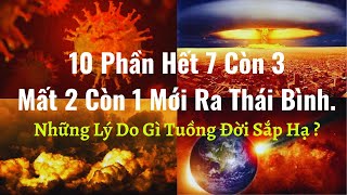 10 Phần Hết 7 Còn 3  Mất 2 Còn 1 Mới Ra Thái Bình  NHỮNG LÝ DO GÌ TUỒNG ĐỜI SẮP HẠ [upl. by Pooi]