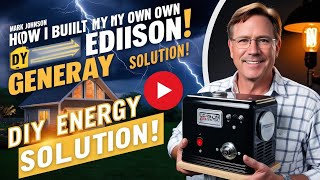 quotBuild Your Own Edison Generator DIY Energy Solution for Power Outages amp Campingquot [upl. by Eihs]