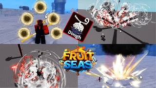 New Dough Fruit And Clima Tact SHOWCASE On Fruit Seas UPDATE 3  ROBLOX [upl. by Naamann153]