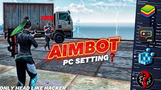 FREE FIRE BEST PC SETTING  Which Gives Abnormal Headshots  Aimbot pc setting  bluestacks amp msi [upl. by Rukna]