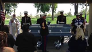 Manuel T Ordaz Funeral with Full Military Honors [upl. by Pedersen]