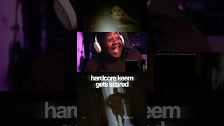 HardcoreKeem gets scared from our new video „frvst“ 🔪metalcore album consvmer reaction [upl. by Wilkie731]