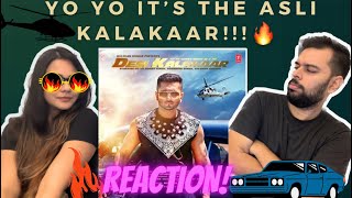 YO YO HONEY SINGH REACTION  DESI KALAKAAR REACTION  Indian song reaction  Trending Reaction Video [upl. by Arel]