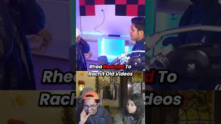 Rhea reacts to old rachitroo and raghav prano videos [upl. by Llehcal]