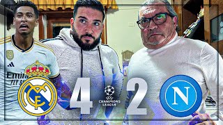 DISASTRO MERET‼️REAL MADRIDNAPOLI 42 BELLINGHAM ALIENO 😱 [upl. by Sayers]