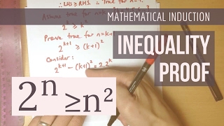 Example of Proof by Induction 3 n less than nn [upl. by Elladine816]