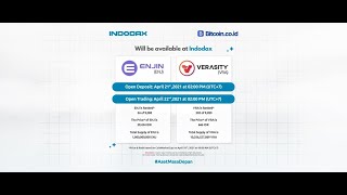 ENJIN amp VERASITY PUMP TINGGI LISTING DI INDODAX [upl. by Moffitt455]