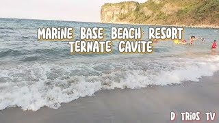 Enjoy the natural view of Marine Base Beach Resort Ternate Cavite  D Trios TV [upl. by Amikahs]