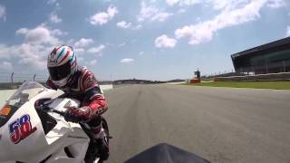 Moto GP overtake portimao onboard R6 [upl. by Tedder337]