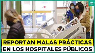 Licencias médicas Graves irregularidades en los hospitales públicos [upl. by Noet377]