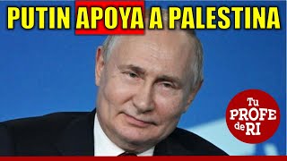 PUTIN APOYA AL ESTADO DE PALESTINA [upl. by Nosecyrb75]