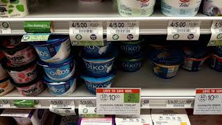 Oikos Blue Greek Yogurt cup 35 ¢ at Publix this week [upl. by Krauss]