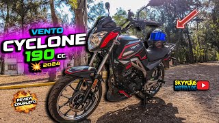 PROBANDO A FONDO LA CYCLONE 190 cc 🔥🏁  REVIEW COMPLETO  SKYYCRIS [upl. by Turro]