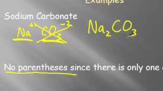 Writing the formula for a ternary ionic compound [upl. by Leval180]