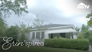 An Elegant Cottage for a Laurel Native  Erinspired  HGTV [upl. by Briggs]