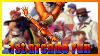 Playing Street Fighter 3 3rd Strike Arcade Mode For The First Time [upl. by Eseela165]