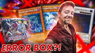 COULD THIS BE AN ERROR BOX Epic Yugioh Crimson Crisis BOOSTER Box Opening [upl. by Kaliope]